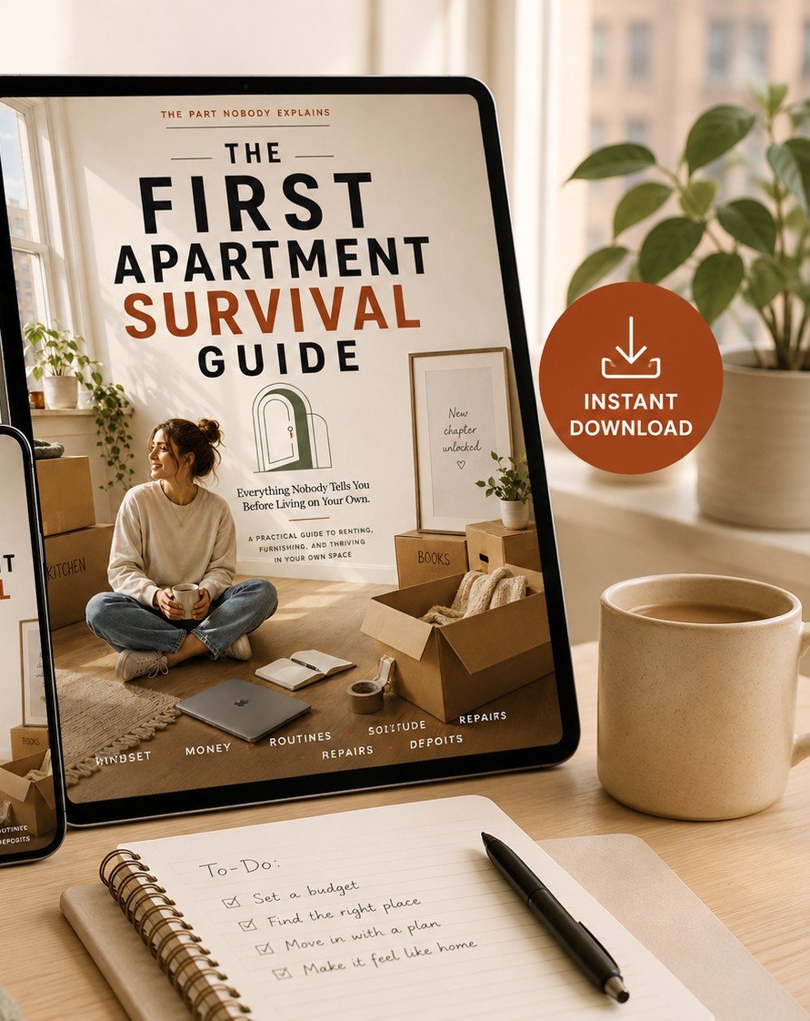 The First Apartment Survival Guide